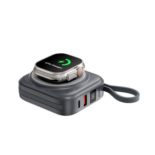 3c认证 wiwu小方块磁吸迷你充电宝三合一自带双线1万毫安移动电源 商品图1