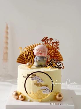 简约祝寿蛋糕