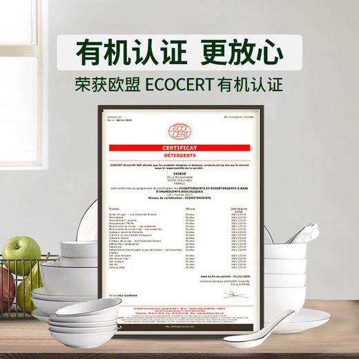 逸乐舒零度低泡洗碗液（无香）1L 商品图2