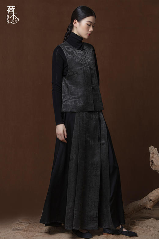 荷木HEMU丨青云行·马甲 商品图1