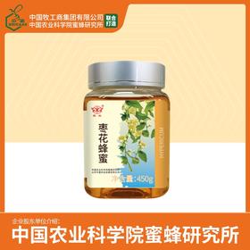 买3送荔枝蜂蜜 华兴牌 枣花蜂蜜450g 中国农业科学院蜜蜂研究所出品