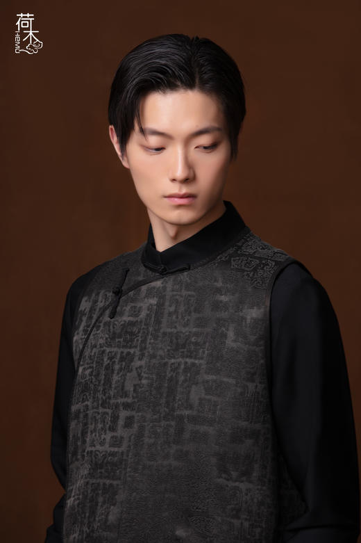 荷木HEMU丨青云行·[MEN]马甲 商品图2