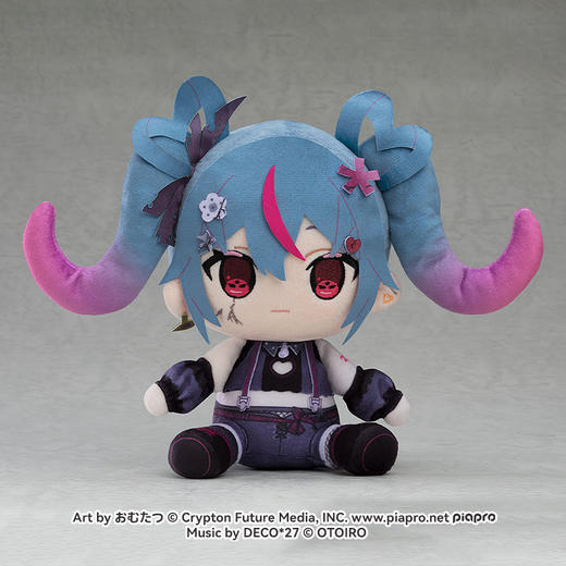 【GSC补款】毛绒玩偶 DecoMiku 光明/黑暗 初音未来 手办模玩 商品图2