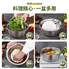 304不锈钢大盆 料理专用沙拉盆烘焙和面搅拌奶油打发盆打蛋盆大反边调料盆1个 商品缩略图2