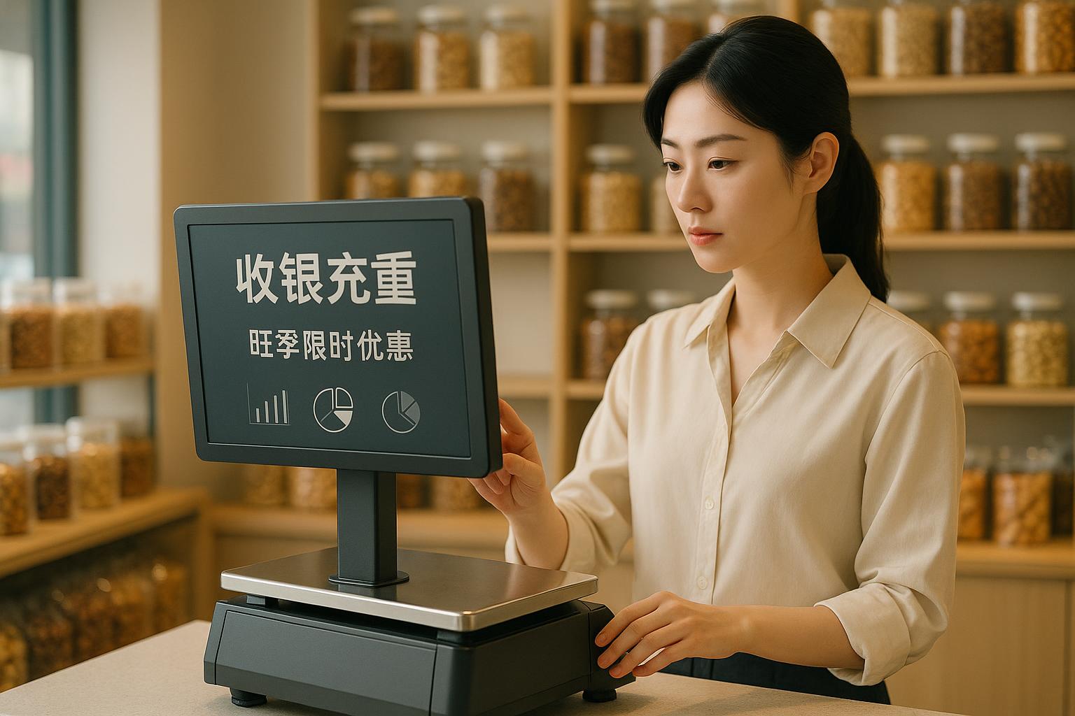 收銀系統(tǒng)選型關(guān)鍵：操作簡(jiǎn)便與稱(chēng)重一體化