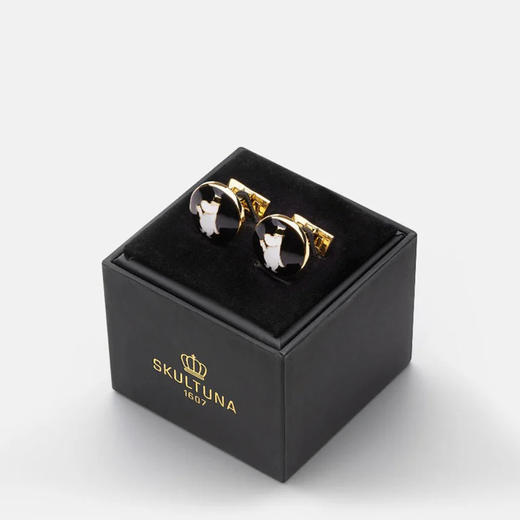 北京仓｜Skultuna-Moomin 联名款-绅士的姆明pappa 袖扣［瑞典设计师］ 商品图2