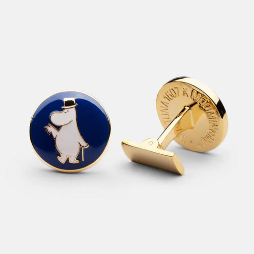 北京仓｜Skultuna-Moomin 联名款-绅士的姆明pappa 袖扣［瑞典设计师］ 商品图6