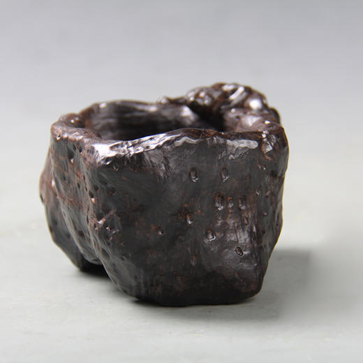 烟灰缸摆件/黑檀7*12*9cm 商品图3