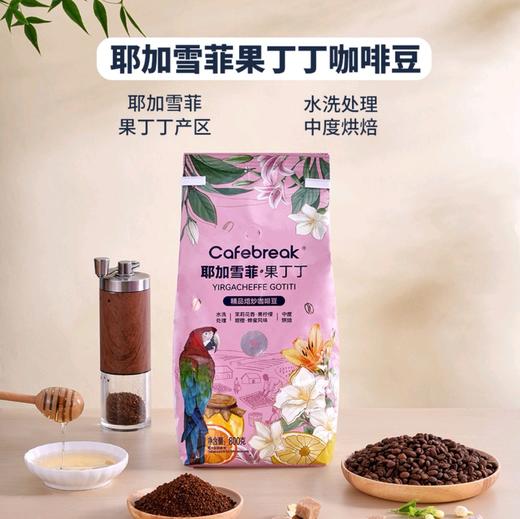 耶加雪菲果丁丁咖啡豆800g 商品图1