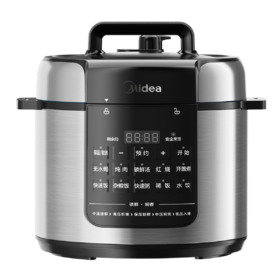 美的电压力锅(510670)5L MY-E5126 YLE5126 1000W