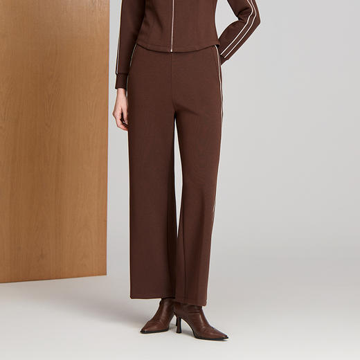 EITIE爱特爱宽松直筒松紧腰休闲裤8305011 商品图2