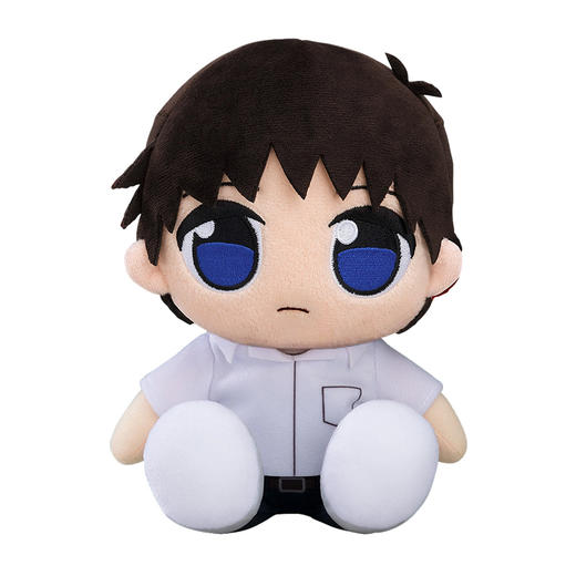 【GSC现货】KURIPAN 毛绒玩偶 碇真嗣(制服 Ver.)/绫波零(制服 Ver.)/式波·明日香·兰格雷(制服 Ver.) 新世纪福音战士剧场版 商品图5