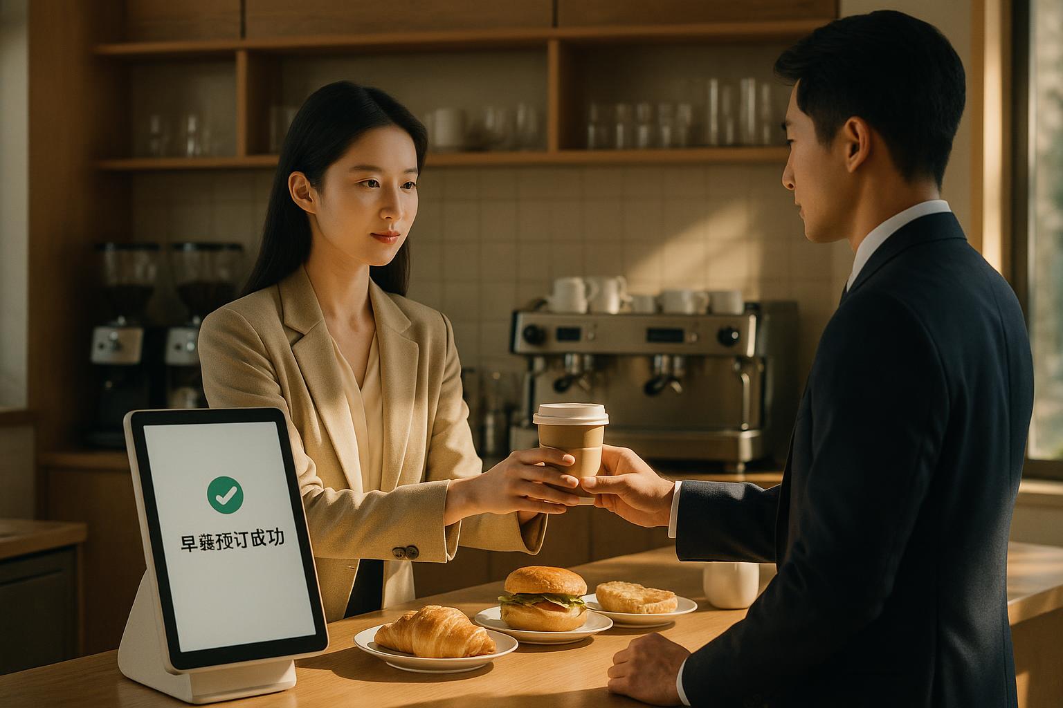通过早餐品类吸引早高峰客户