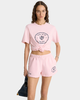 Sporty & Rich - Eden Crest Embroidered Short - Pink Dolphin - 女装 - 短裤 - 粉色 商品缩略图2