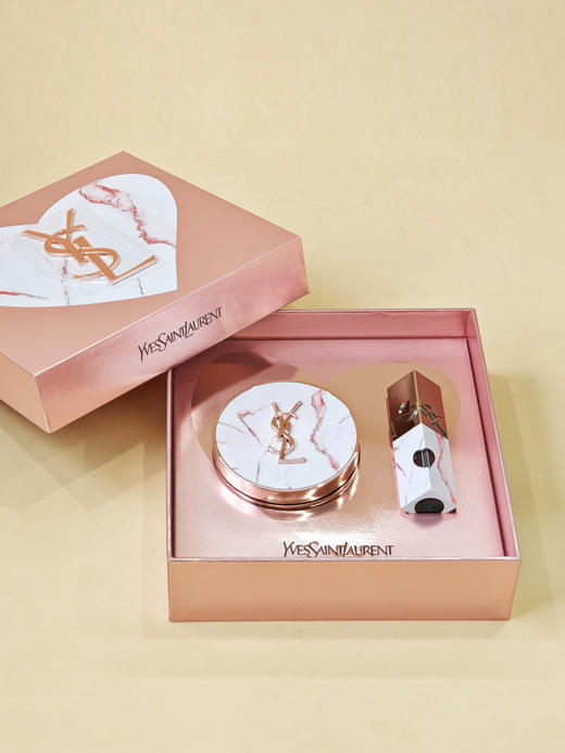 YSL圣罗兰粉气垫B10+唇釉442套装（12g+5.5ml） 商品图4