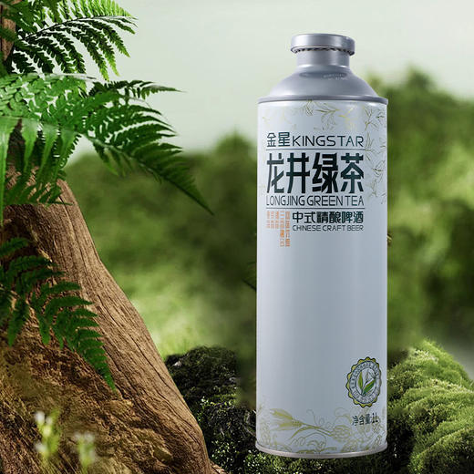 金星（毛尖+龙井+茉莉+蜜桃乌龙）精酿啤酒茶啤1L*4瓶 商品图2
