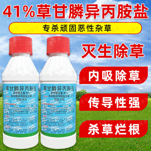 草甘膦异丙胺盐龙达柑橘园除水花生牛筋草小飞蓬专用除草剂正品 商品图4