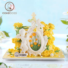 处女座“明媚晴花”水果奶油蛋糕