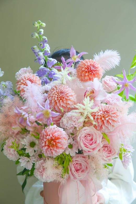 法式花园风花桶樱花石蕊 商品图2