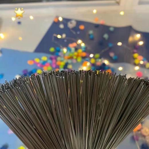 星星花束手工铁丝线 35厘米满天星钢丝专用固定扎线软diy细铁丝手工编织 商品图2