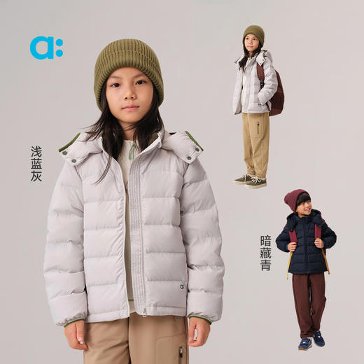 【秋Vol.5】allblu幼岚【红嘴雁】厚版轻羽绒儿童羽绒服A类防泼水蓬松保暖ZY 商品图3