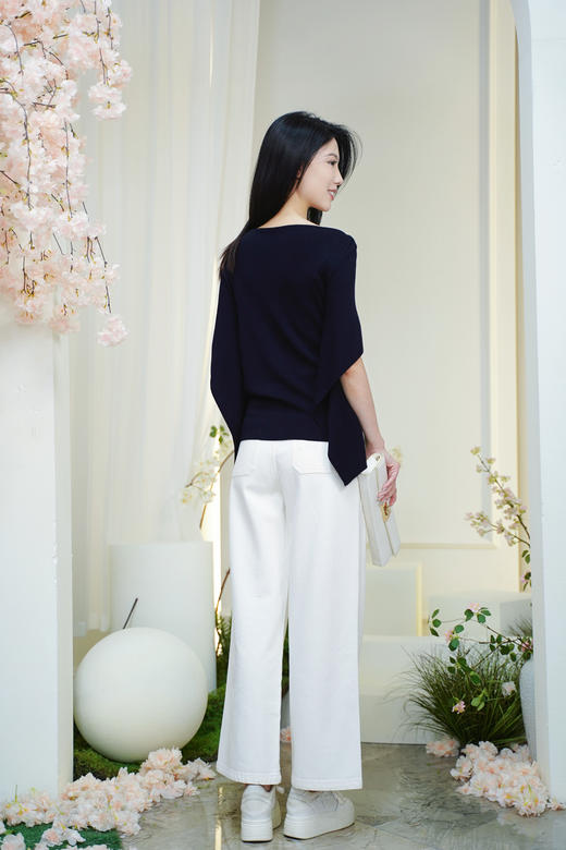 现货 臣禾	【披肩针织衫】设计感上衣	JZ253090375 商品图6