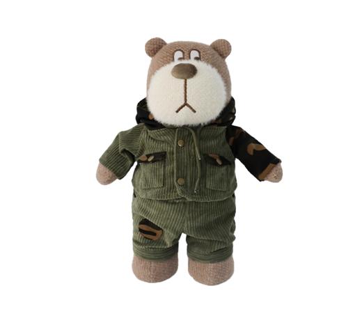 小熊汉斯迷彩服套装绿色 商品图1