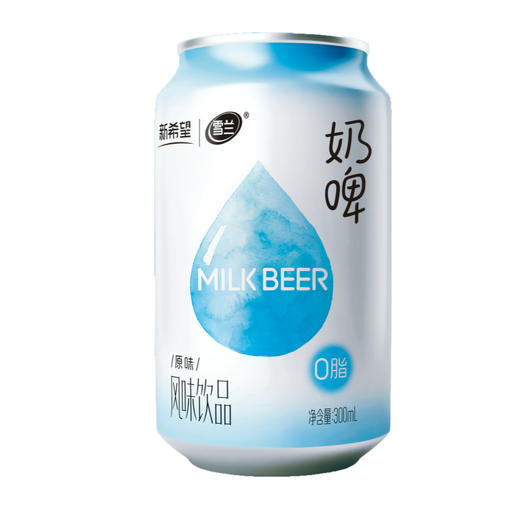 新希望(雪兰)罐装奶啤风味饮品300ml*12 商品图1