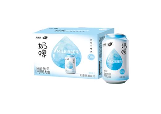 新希望(雪兰)罐装奶啤风味饮品300ml*12 商品图0