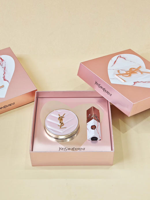 YSL圣罗兰粉气垫B10+唇釉442套装（12g+5.5ml） 商品图5