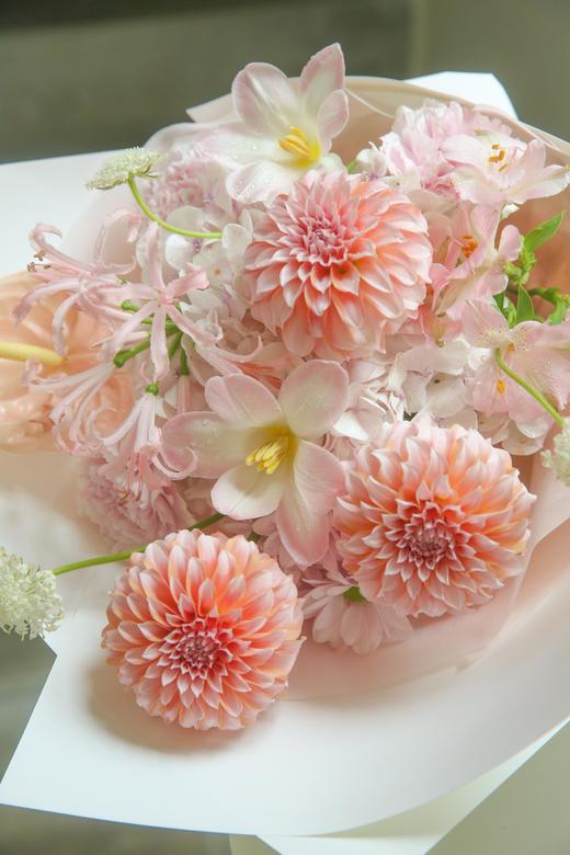 法式花束甜蜜桃桃 商品图2