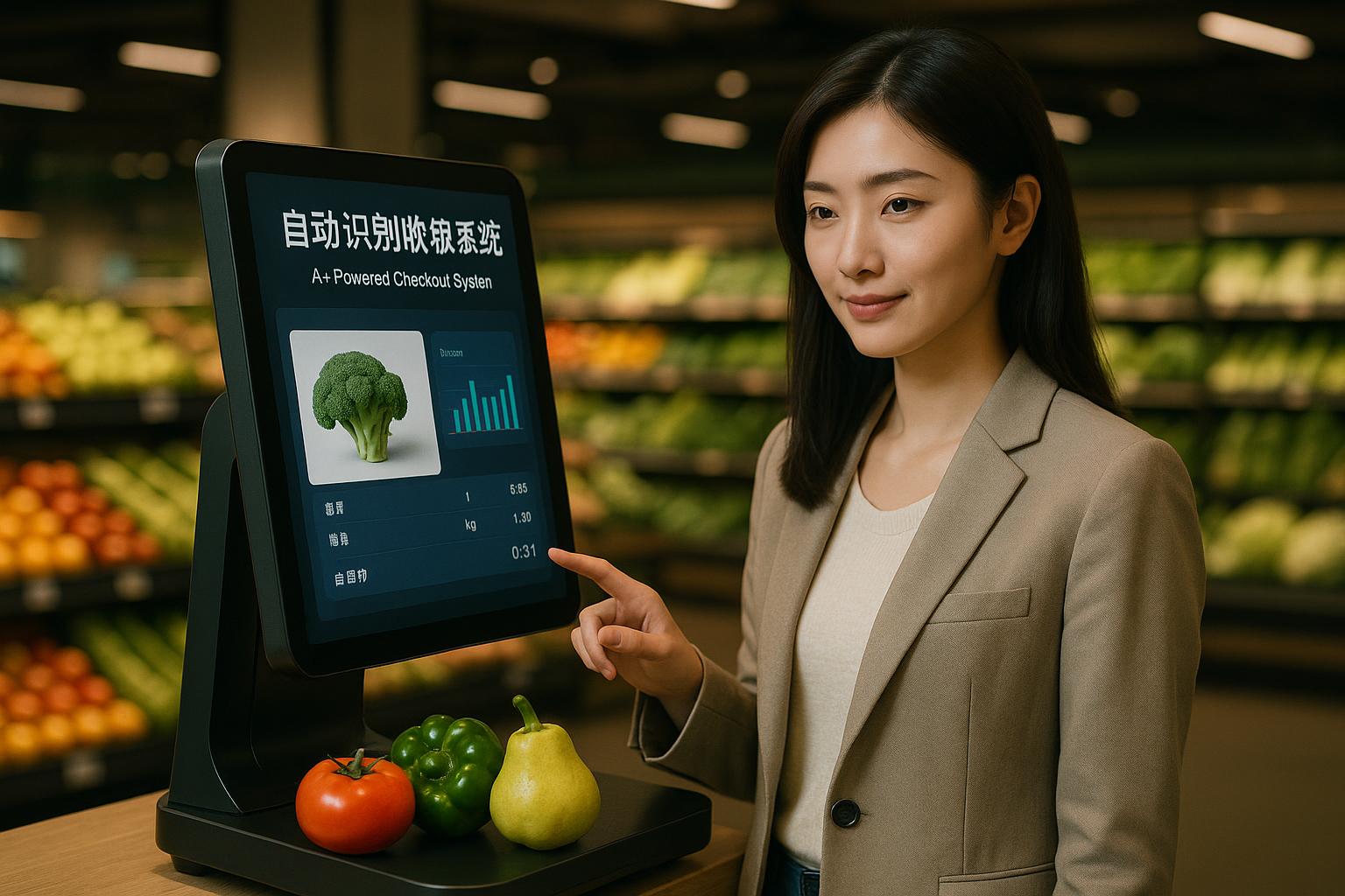 生鮮超市如何用AI收銀降低人工成本？新店升級(jí)實(shí)用方案