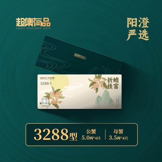 超集有品大闸蟹3288型 公蟹5.0；母蟹3.5四对装 商品图0