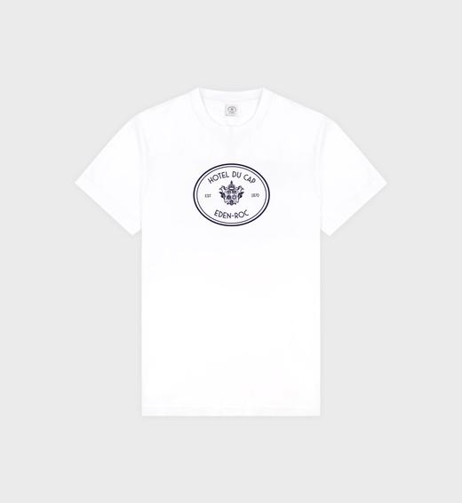 Sporty & Rich - Eden Crest T-Shirt - White - 女装 - T恤 - 白色 商品图0