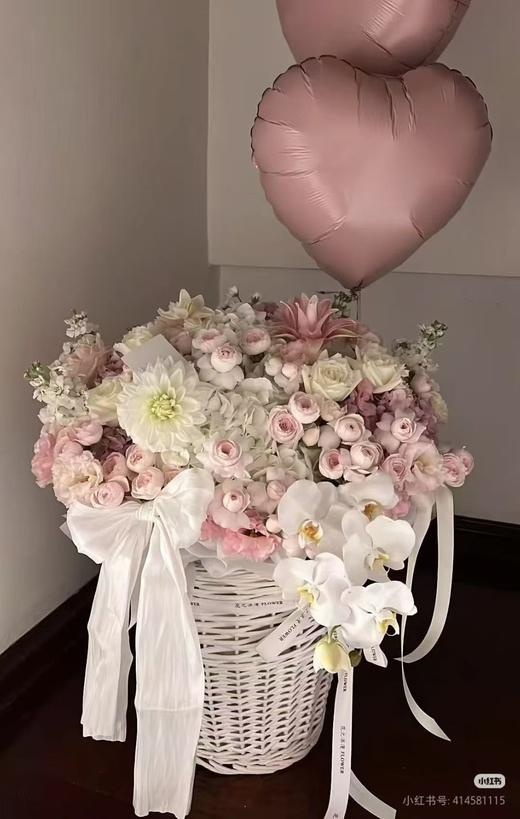 藤编大花篮    七夕抱抱桶 商品图5