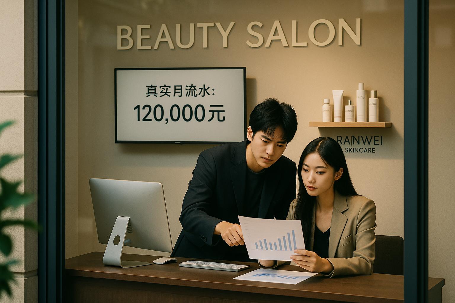 加盟美容店真實能賺多少？夫妻創(chuàng)業(yè)盈利案例與成本分析