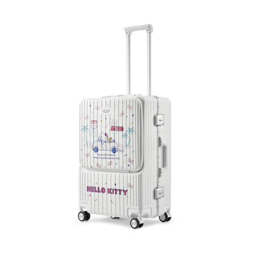 银座GINZA TRAVEL x Hello Kitty联名系列 24寸前开盖铝框箱6661K 商品图0