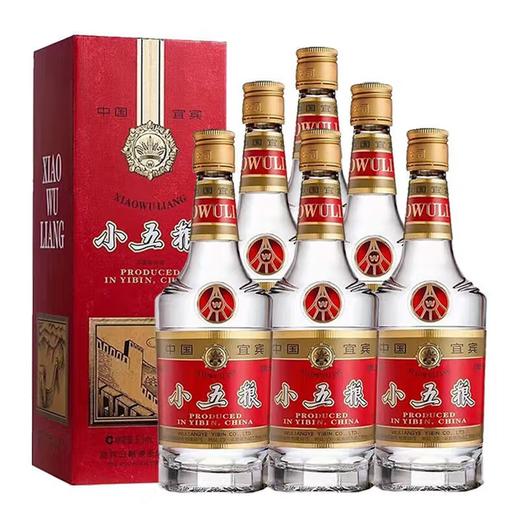 52度五粮液 小五粮/长城系列 375ml×6 整箱装 商品图0