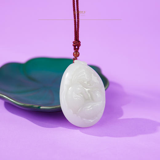 新疆国玉盟世玉羊脂玉挂件（动物）【带证书·顺丰物流】 商品图2