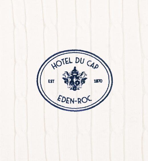 Sporty & Rich - Eden Crest Polo - White/Dark Navy - 女装 - Polo衫 - 白色/深蓝色 商品图6