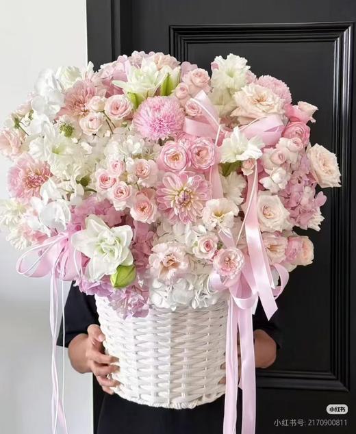 藤编大花篮    七夕抱抱桶 商品图4