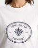 Sporty & Rich - Eden Crest T-Shirt - White - 女装 - T恤 - 白色 商品缩略图5