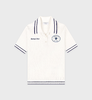 Sporty & Rich - Eden Crest Polo - White/Dark Navy - 女装 - Polo衫 - 白色/深蓝色 商品缩略图0