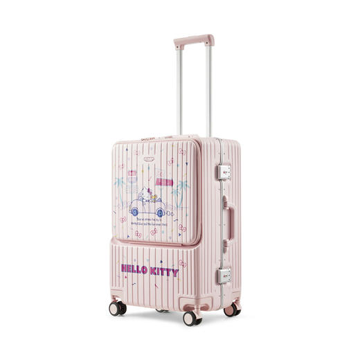 银座GINZA TRAVEL x Hello Kitty联名系列 24寸前开盖铝框箱6661K 商品图4