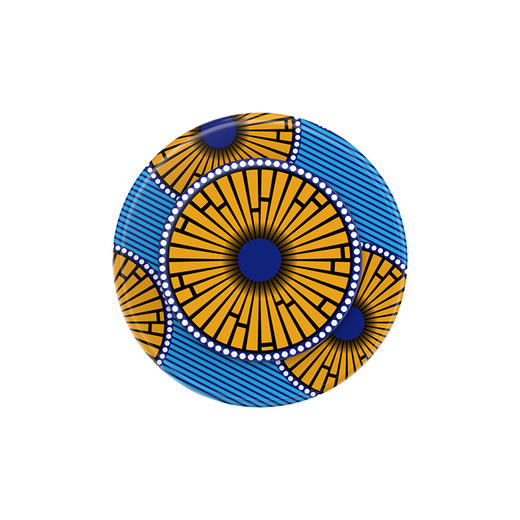 【旅行的回响】非洲蜡染·MagSafe圆啪嗒 MAGSAFE磁吸手机气囊支架 Round圆啪嗒系列 撞色 条纹 商品图2