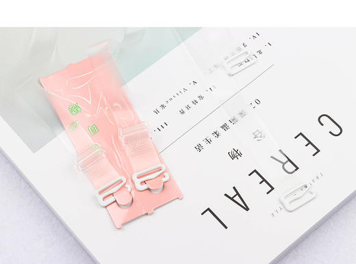 1.5m宽度透明隐形带 磨砂高质量肩带文胸抹胸内衣防滑女无痕带1根 商品图1