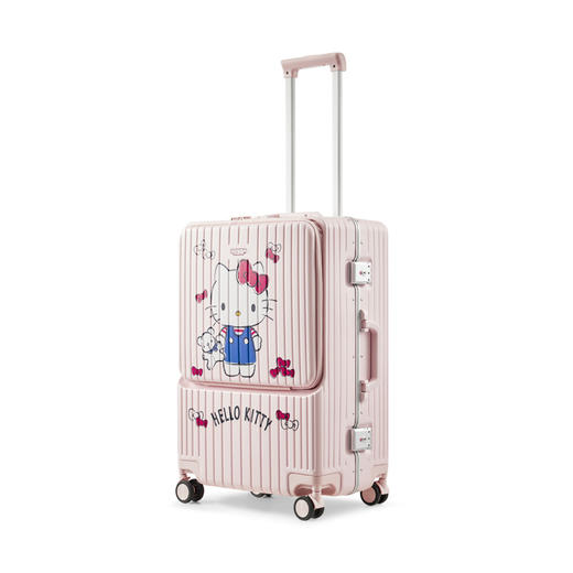 银座GINZA TRAVEL x Hello Kitty联名系列 24寸前开盖铝框箱6661K 商品图5