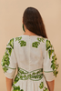 Farm Rio - Green Floral Cascade - Off White - 女装 - 连身裙 - 米白色 商品缩略图4