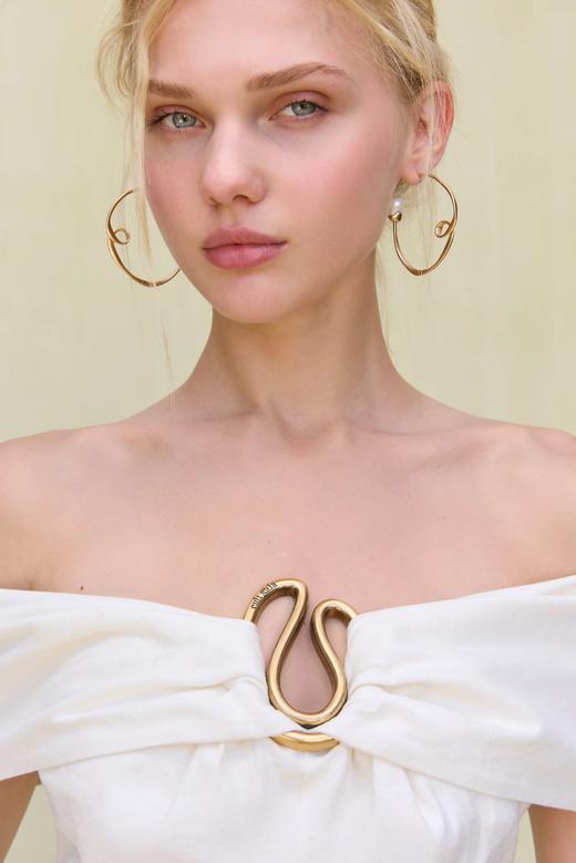 Cult Gaia - Sawyer Dress - Off White - 女装 - 连身裙 - 米白色 商品图4