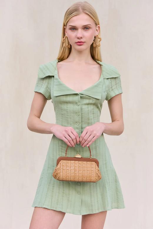 Cult Gaia - Alix Dress - Maia - 女装 - 连身裙 - 绿色 商品图3